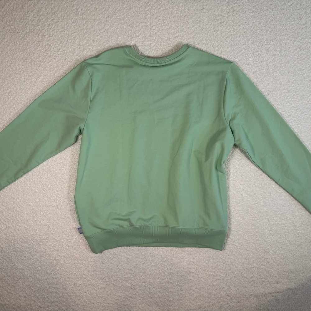 Fila Crewneck Long Sleeve Pullover in Mint - Picture 2 of 3